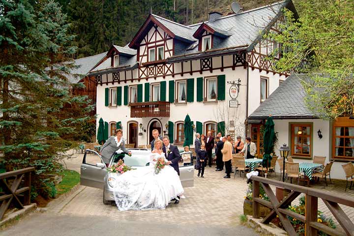 Heiraten in der Bischofsmühle im Frankenwald